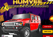 Humvee Demolition Parking